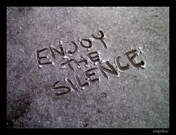 Enjoy the Silence 

