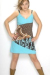Model in Designer Sun Dress