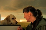 Katie and Farm Dog