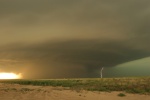 Supercell, Grassfire, Updraft, and Lightning