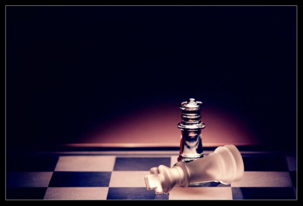 Behind every man. . .