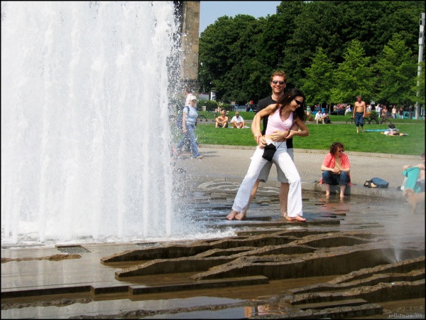 Cooling off in Berlin